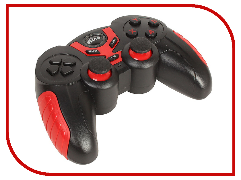 

Геймпад Ritmix GP-030BTH Black-Red, GP-030BTH