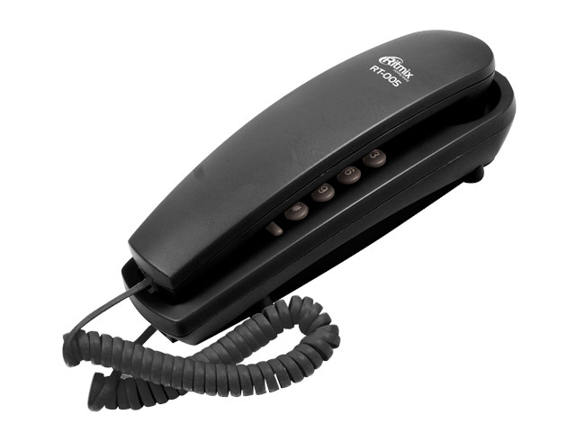 Телефон Ritmix RT-005 Black радиоприемник ritmix rpr 155