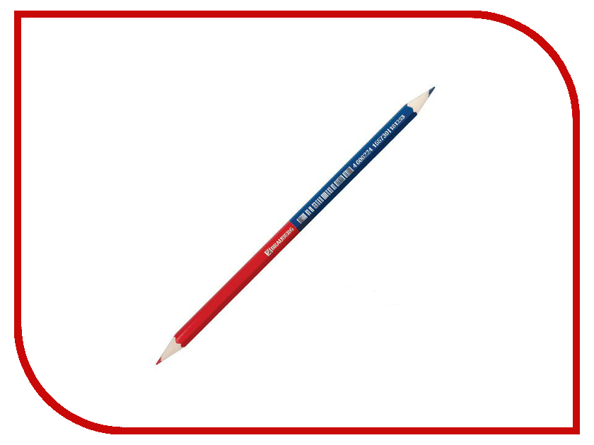 

Карандаш двухцветный Brauberg Red-Blue 181253, 181253