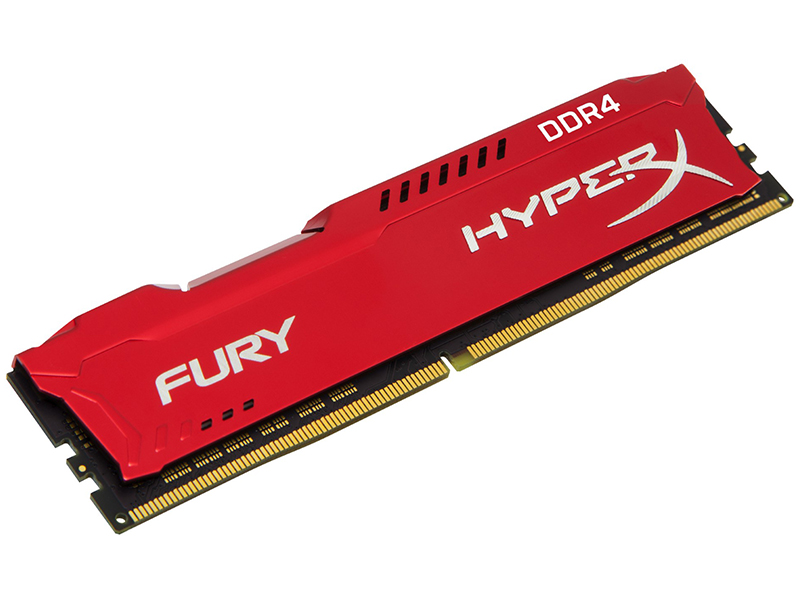 фото Модуль памяти Kingston HyperX Fury DDR4 DIMM 2400MHz PC4-19200 CL15 - 16Gb HX424C15FR/16