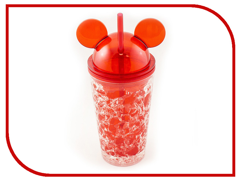 

Термокружка Эврика Ледяной стакан Мики 450ml Red 99014, 99014