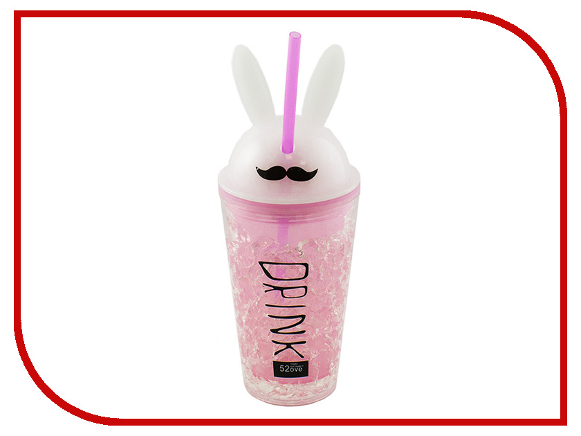 

Термокружка Эврика Ледяной стакан Зайчик Drink 450ml 99020, 99020