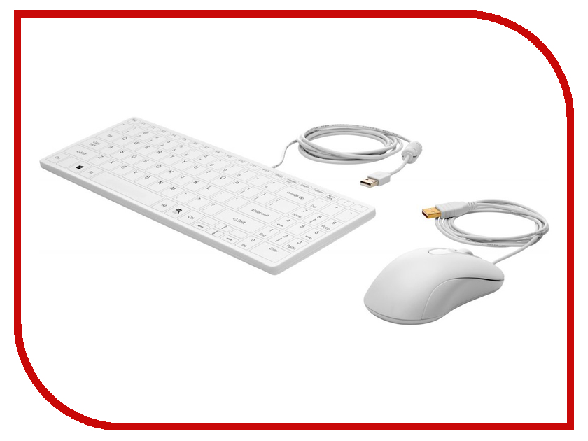 

Набор HP 1VD81AA Keyboard and Mouse Healthcare Edition White USB, Healthcare Edition