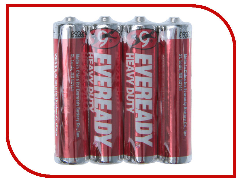 

Батарейка AAA - Energizer Eveready R03 1.5V (4 штуки) E301156200, Eveready R03