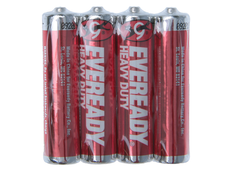 фото Батарейка AAA - Energizer Eveready R03 1.5V (4 штуки) E301156200