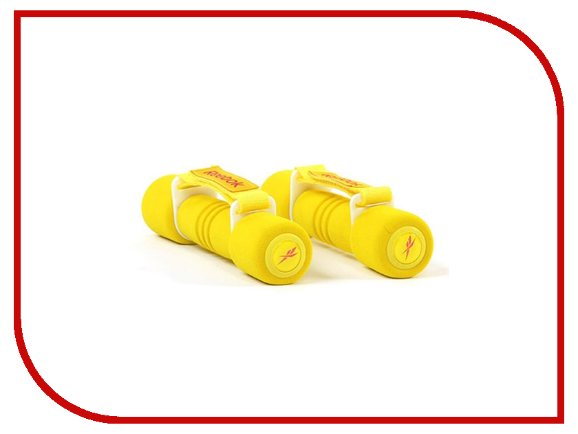 

Гантели Reebok RAWT-11061YL 2x1kgг Yellow, RAWT-11061YL
