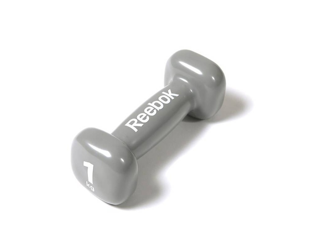 

Гантель Reebok Dumbbell RAWT-11051GR 1kg Grey, RAWT-11051GR