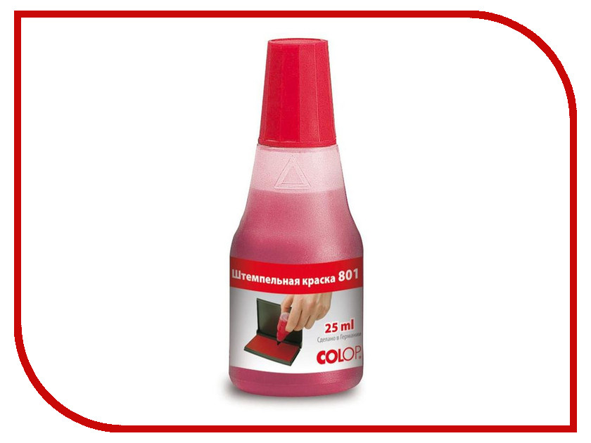 

Аксессуар Краска штемпельная Colop 801 25ml Red, 801