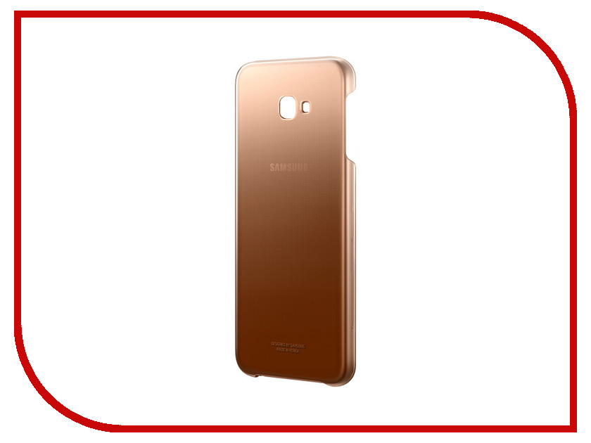 фото Аксессуар Чехол Samsung Galaxy J4 Plus J415 EF-AJ415CFEGRU Gradation Cover Gold