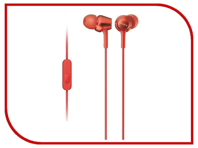 

Sony MDR-EX255AP Red, MDR-EX255AP