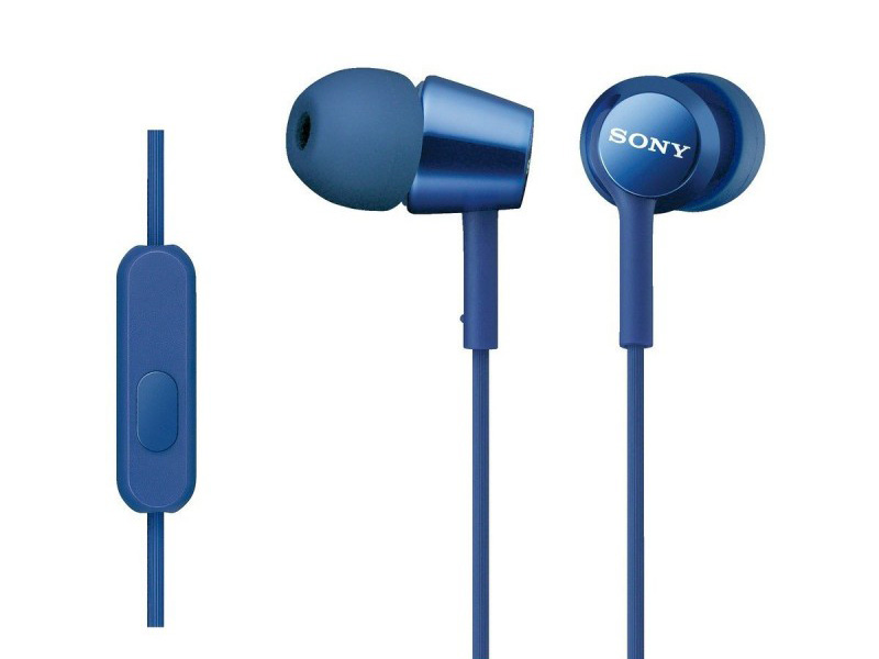 фото Наушники sony mdr-ex255ap blue