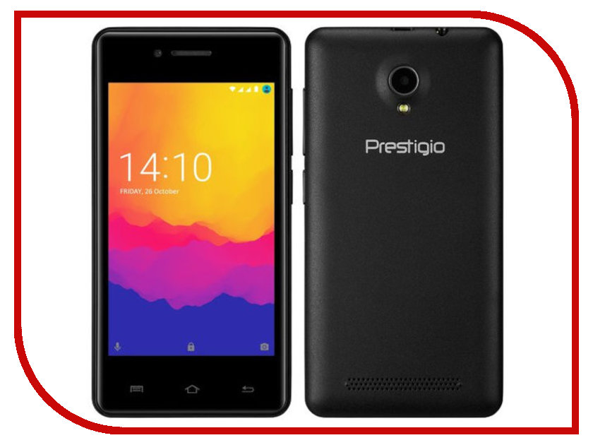 

Сотовый телефон Prestigio Wize Y3 Black PSP3406DUOBLACK, Wize Y3