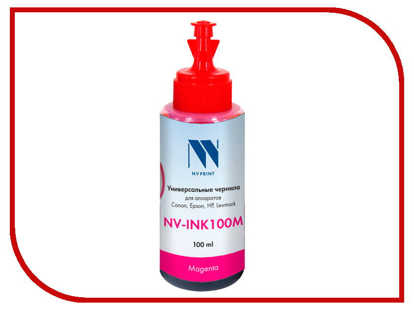 

Чернила NV Print NV-INK100 универсальные Light Magenta 100ml для Epson, NV-INK100PGM-LM