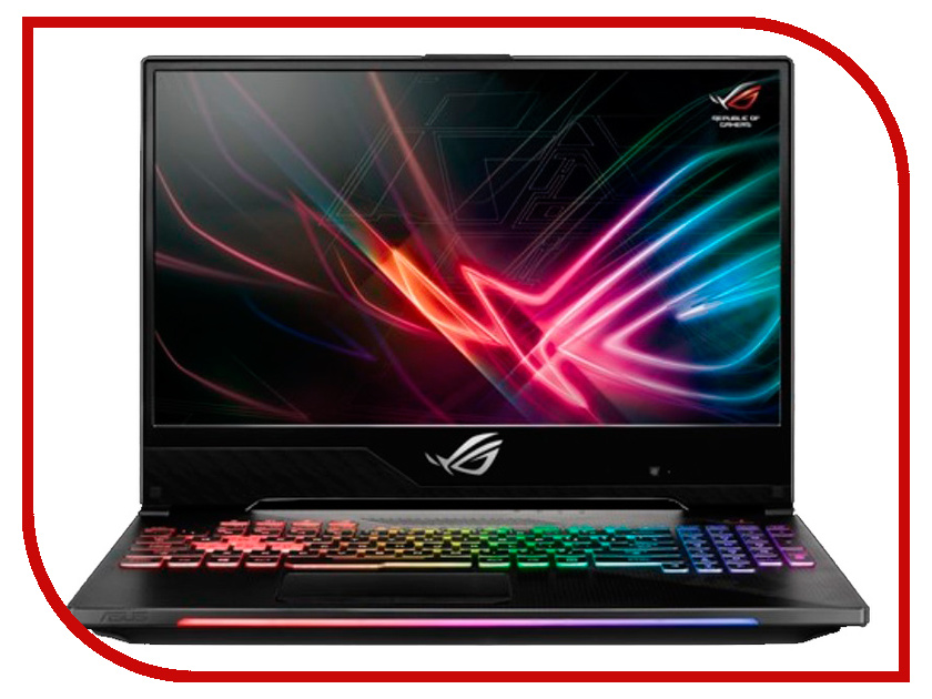 

Ноутбук ASUS ROG GL704GM-EV055 Black 90NR00N1-M01110 (Intel Core i5-8300H 2.3 GHz/16384Mb/1000Gb+256Gb SSD/nVidia GeForce GTX 1060 6144Mb/Wi-Fi/Bluetooth/Cam/17.3/1920x1080/DOS), GL704GM-EV055
