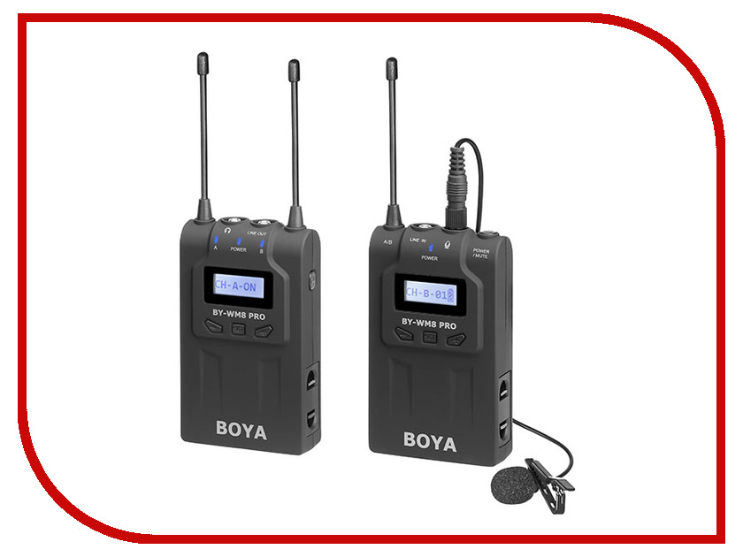 

Микрофон Boya BY-WM8 Pro-K1, BY-WM8 Pro - K1