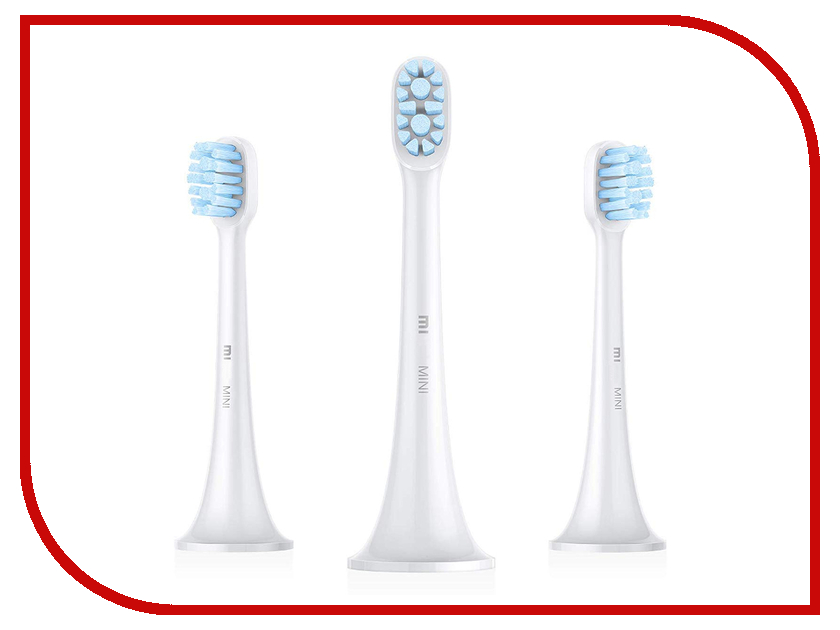 фото Сменные насадки Xiaomi Mi Electric Toothbrush Mini 3шт NUN4014GL