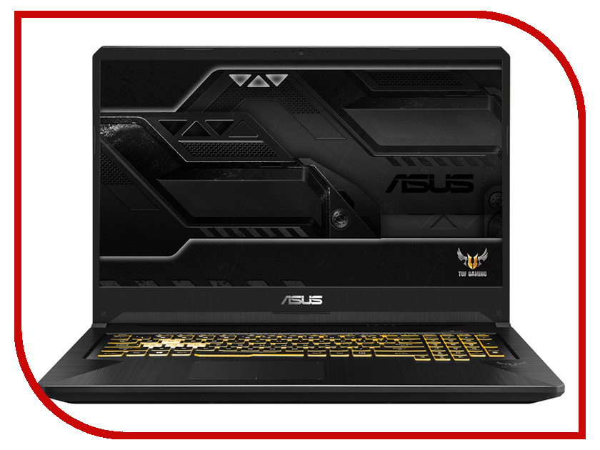 

Ноутбук ASUS FX705GE-EW176 Gunmetal Black 90NR00Z1-M03510 (Intel Core i5-8300H 2.3 GHz/8192Mb/1000Gb+128Gb SSD/nVidia GeForce GTX 1050Ti 4096Mb/Wi-Fi/Bluetooth/Cam/17.3/1920x1080/DOS), FX705GE-EW176