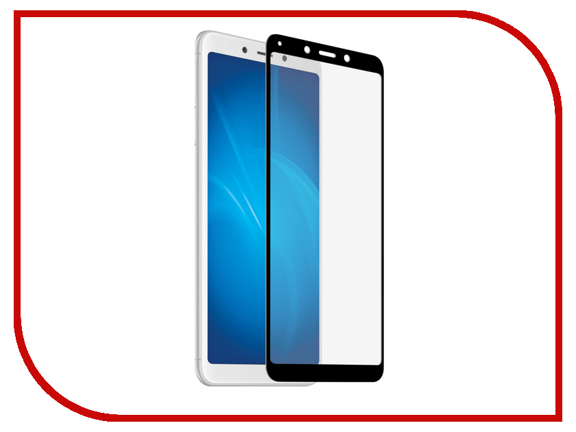 

Аксессуар Защитное стекло Krutoff для Xiaomi Redmi 6 Full Glue Black 02855, 02855