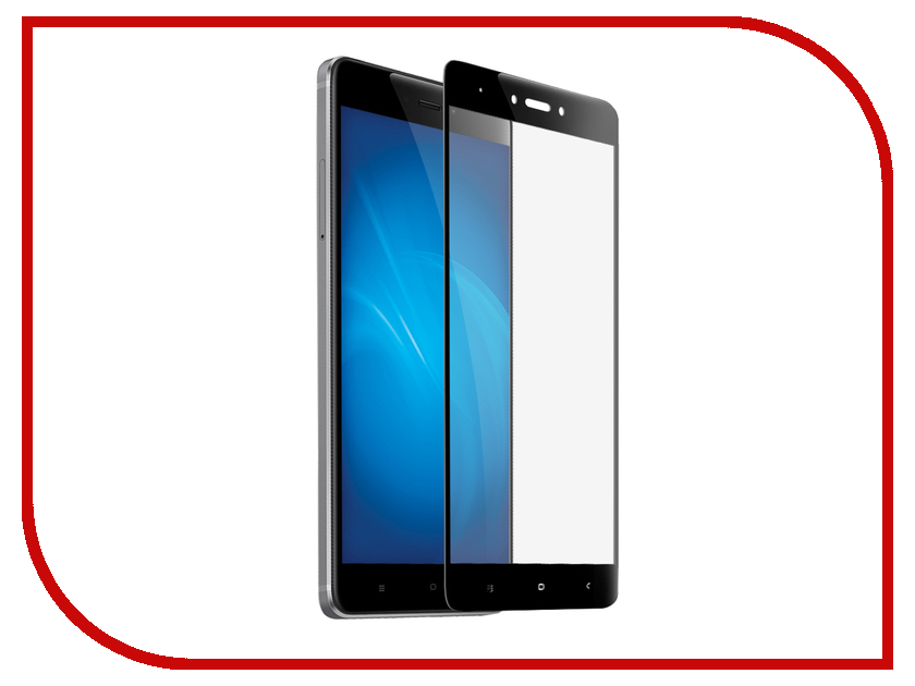 

Аксессуар Защитное стекло Krutoff для Xiaomi Redmi Note 4X Full Glue Black 02859, 02859