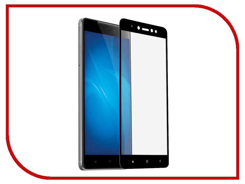 

Аксессуар Защитное стекло для Xiaomi Redmi Note 5A / 5A Prime Krutoff Full Glue Black 02863, 02863