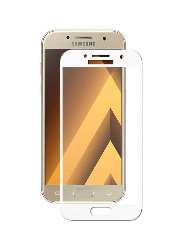 

Аксессуар Защитное стекло Krutoff Full Screen для Samsung Galaxy A3 2017 SM-A320F White 02543, 02543