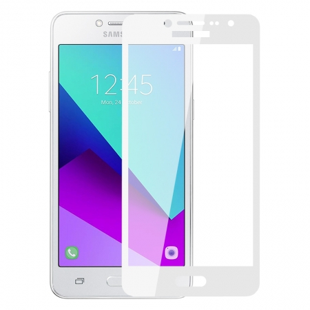 

Аксессуар Защитное стекло Krutoff Full Screen для Samsung Galaxy J2 Prime SM-G532F White 02555, 02555