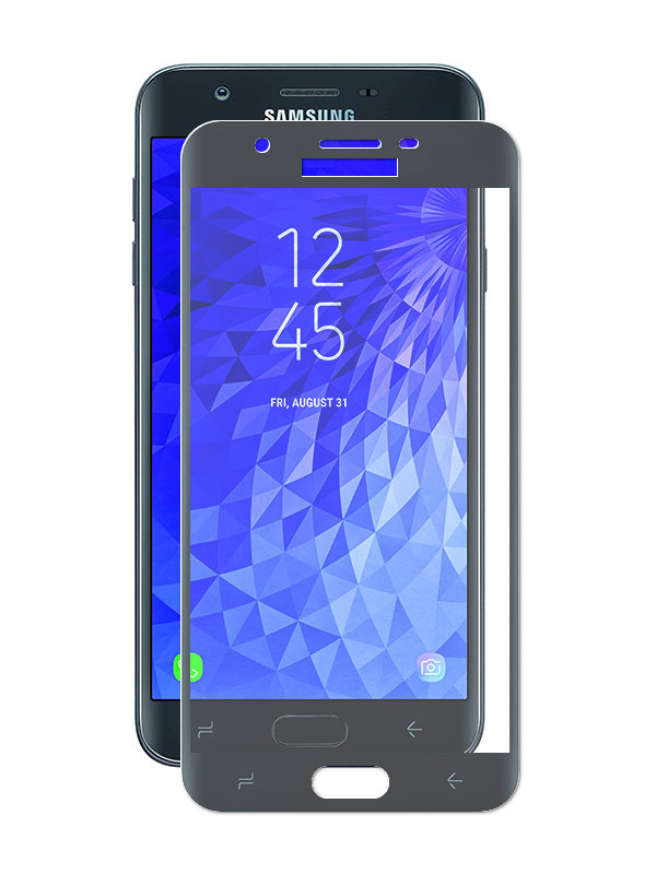 

Аксессуар Защитное стекло Krutoff Full Screen для Samsung Galaxy J7 2018 Black 02639, 02639