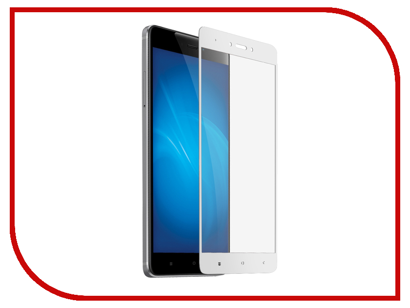

Аксессуар Защитное стекло Krutoff для Xiaomi Redmi Note 4X Full Screen Black 02568, 02568