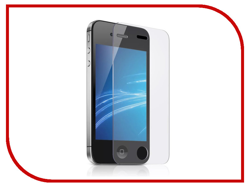 

Аксессуар Защитное стекло Krutoff для APPLE iPhone 4/4S 21937, 21937