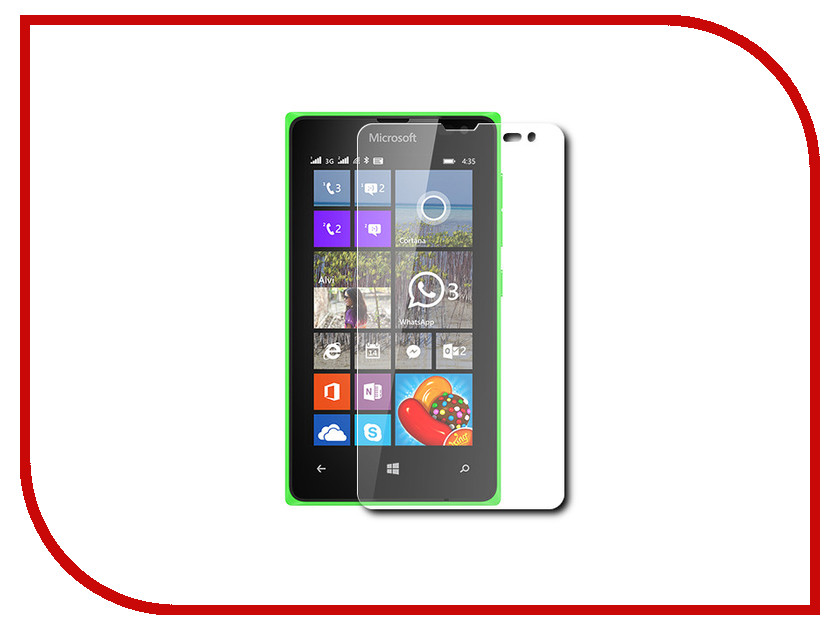 

Аксессуар Защитное стекло Krutoff для Nokia Lumia 540 0.26mm 21790, 21790
