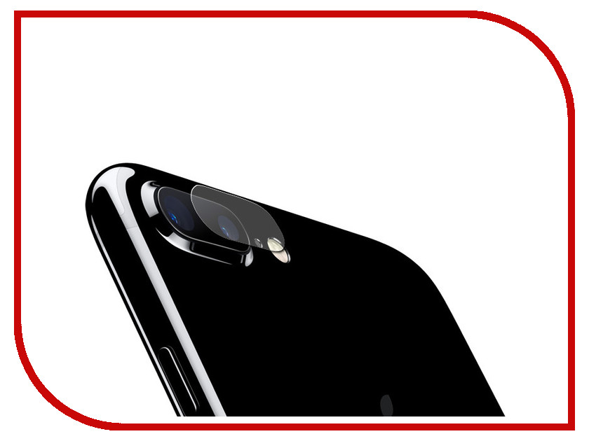 

Аксессуар Защитное стекло на заднюю камеру Krutoff для APPLE iPhone 7 Plus / 8 Plus Back 02807, 02807