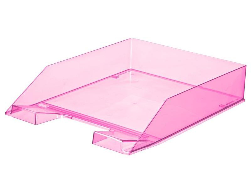

Лоток горизонтальный Attache Selection Flamingo Transparent-Pink 877400, 877400