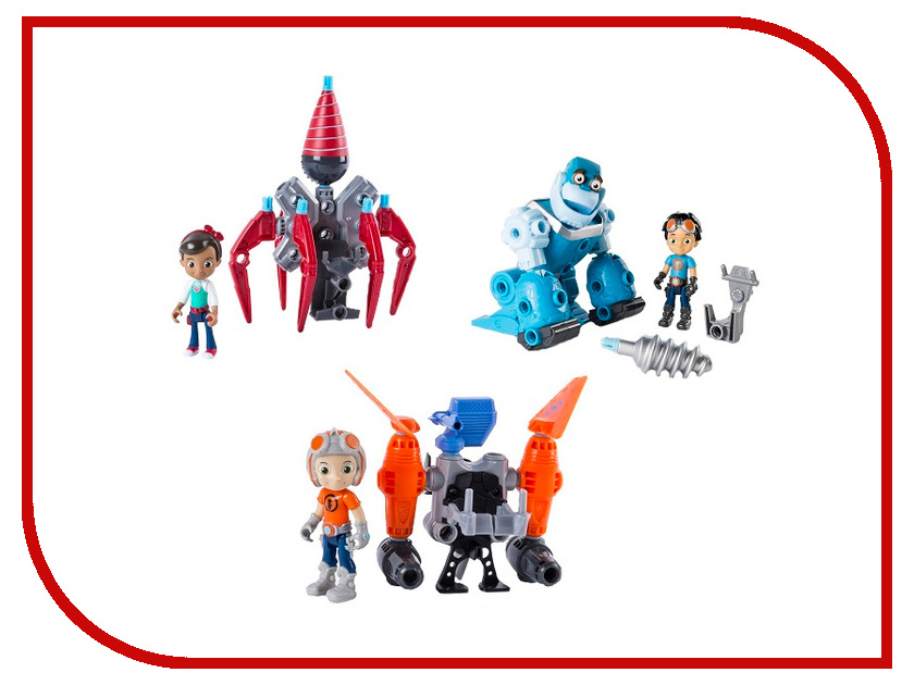 

Конструктор Spin Master Rusty Rivets Строительный набор большой с фигуркой героя 28106, Строительный набор большой с фигуркой героя