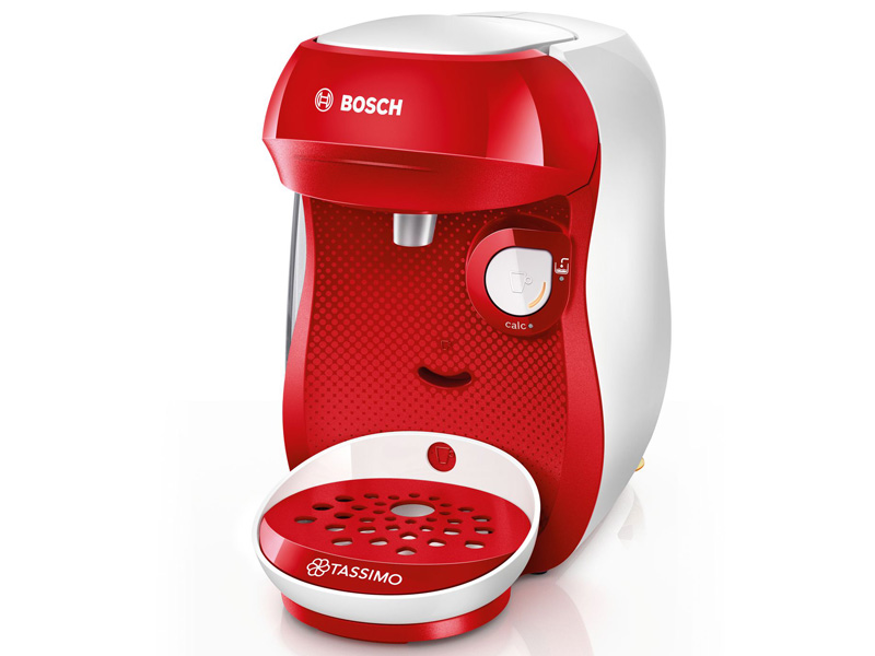 фото Кофемашина Bosch Tassimo Happy White-Red Tas1006