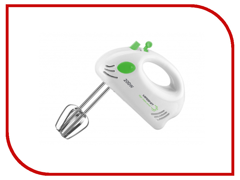 

Миксер Magnit RMM-2413 White, RMM-2413