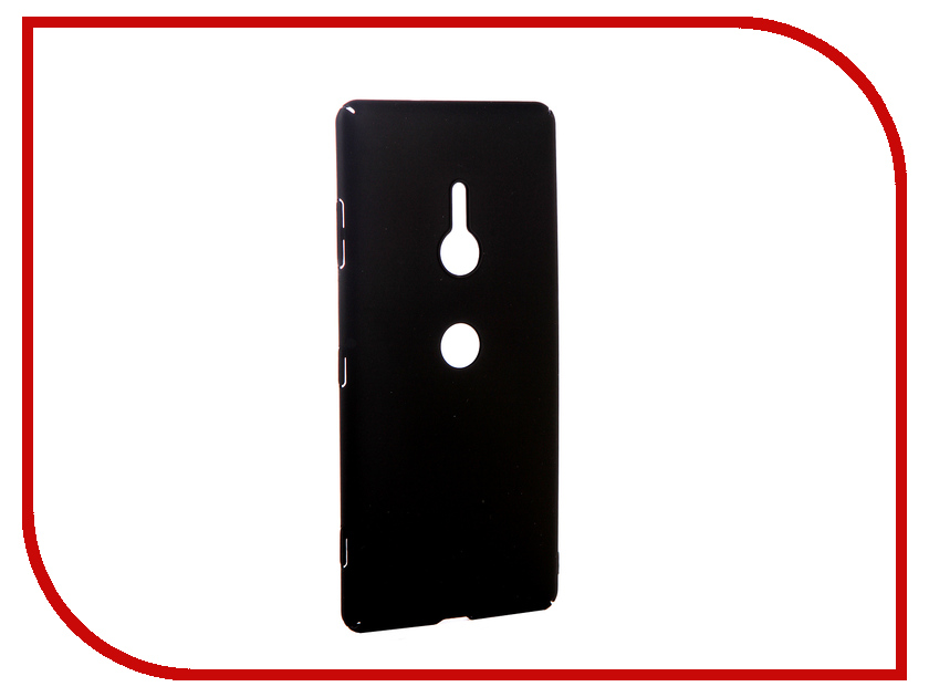 фото Аксессуар Чехол Brosco для Sony Xperia XZ3 Black XZ3-4SIDE-ST-BLACK