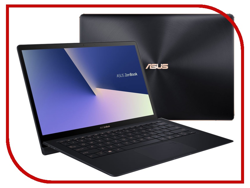 фото Ноутбук ASUS Zenbook S UX391UA-EG007R 90NB0D91-M02730 (Intel Core i7-8550U 1.8 GHz/16384Mb/512Gb SSD/No ODD/Intel HD Graphics/Wi-Fi/Bluetooth/Cam/13.3/1920x1080/Windows 10 64-bit)