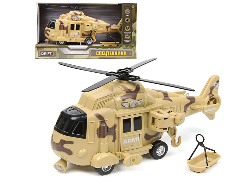 

Игрушка Drift Desert Military Helicopter 70805, Desert Military Helicopter