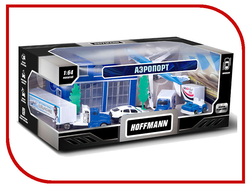 

Игрушка Hoffmann Набор машин Аэропорт 72303, Аэропорт