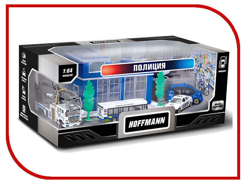 

Игрушка Hoffmann Набор машин Полиция 72300, Полиция