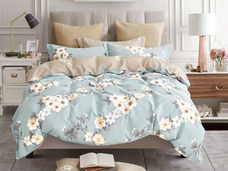 

Постельное белье Cleo Satin Lux 31/291-SL Комплект Евро Сатин, 31/291-SL