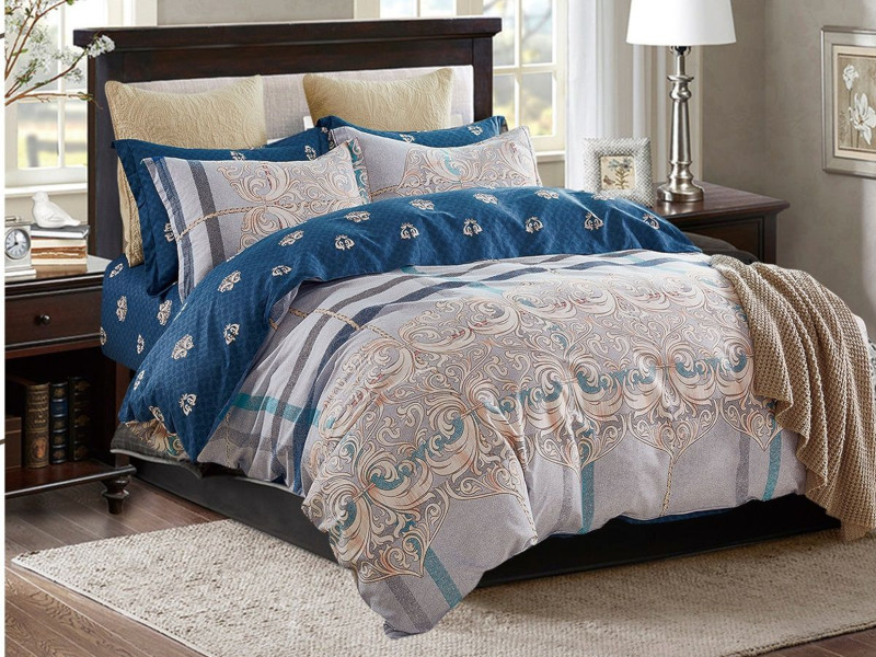 

Постельное белье Cleo Satin Lux 31/299-SL Комплект Евро Сатин, 31/299-SL