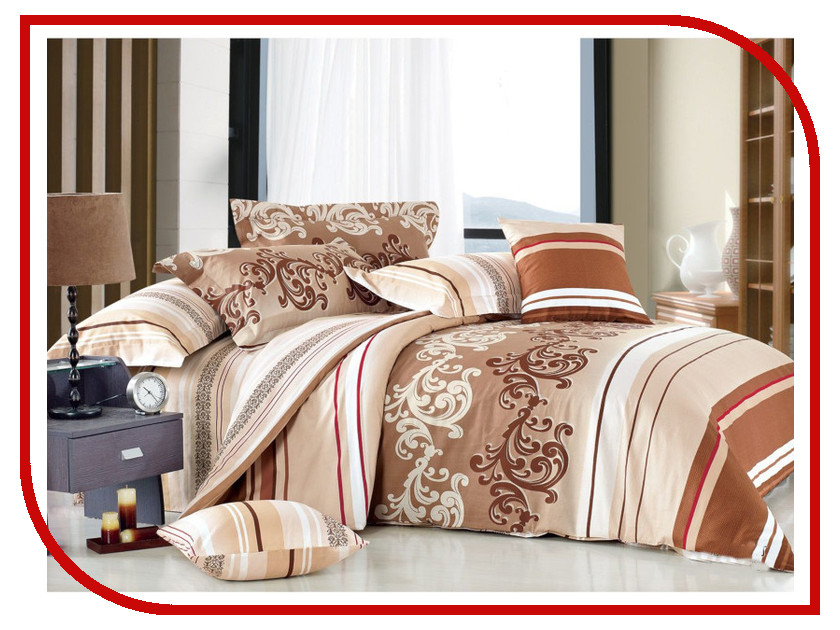 

Постельное белье Cleo Satin Lux 31/302-SL Комплект Евро Сатин, 31/302-SL
