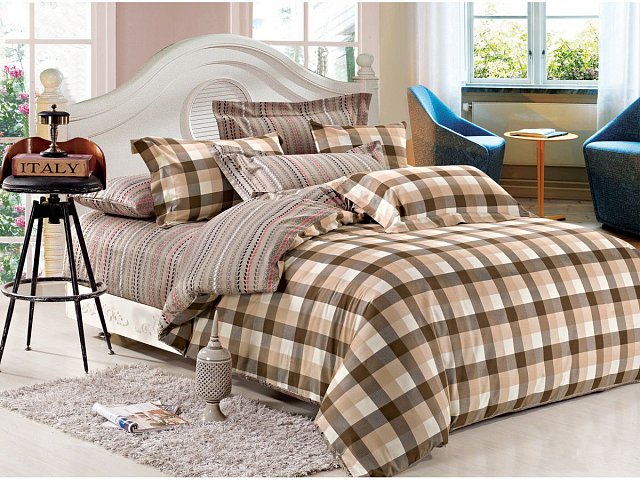

Постельное белье Cleo Satin Lux 31/373-SL Комплект Евро Сатин, 31/373-SL