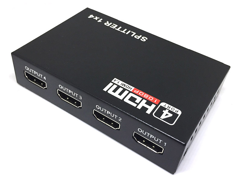 Сплиттер Espada EDH12 HDMI 1x4 Splitter сплиттер espada hdmi 2x1 4k eswbi21