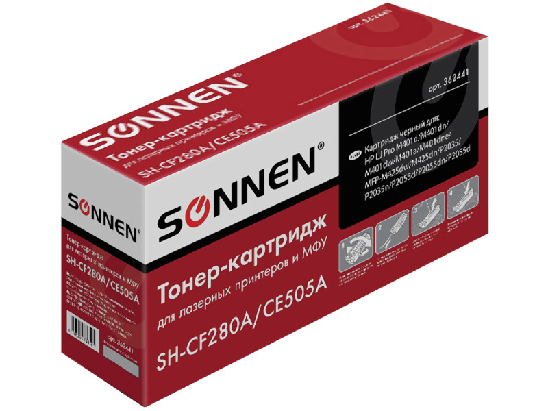 

Картридж Sonnen для LJ M401/425/P2035/2055 362441, 362441