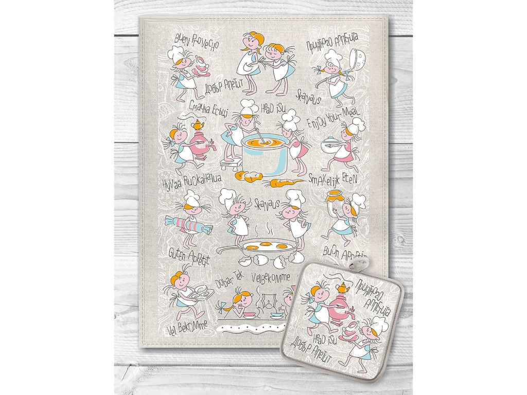 

Кухонный набор СИМА-ЛЕНД Девочки поворята 2515459, 2515459