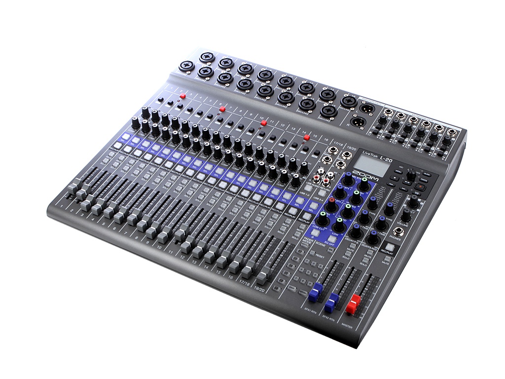 

Портастудия Zoom L-20 Livetrak, L-20 Livetrak