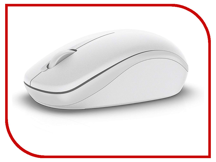 

Мышь Dell WM126 Wireless Mouse White 570-AAQG, WM126 570-AAQG