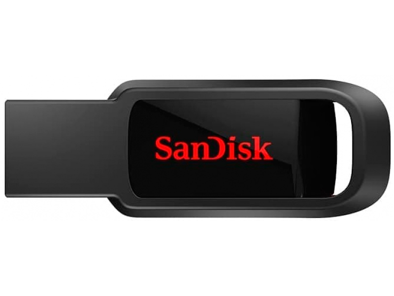 Zakazat.ru: USB Flash Drive 16Gb - Sandisk Cruzer Spark Black-Red SDCZ61-016G-G35